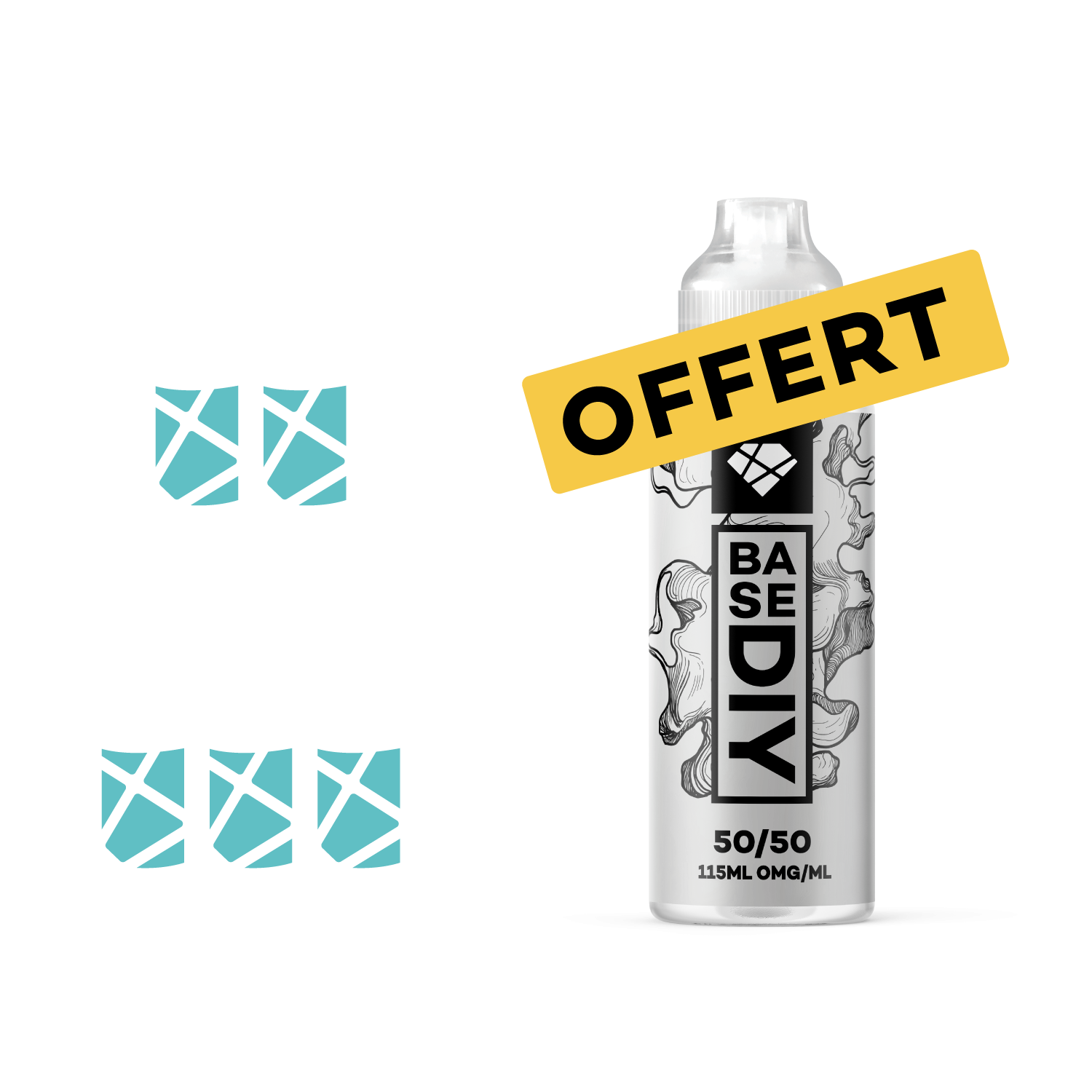 Pack 5 Spécialités + 1x115ml base for free
