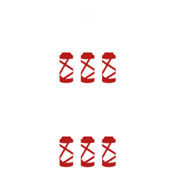 Pack 6 liquides BLEND