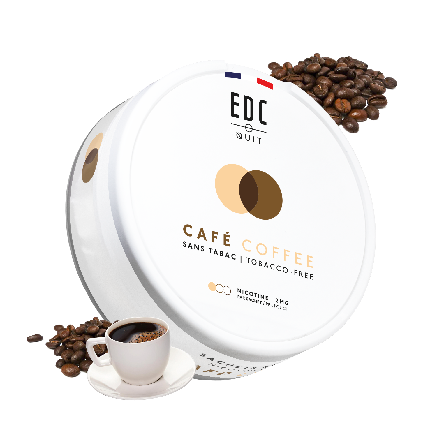 Nicotine Pouches Café Coffee | EDC Quit
