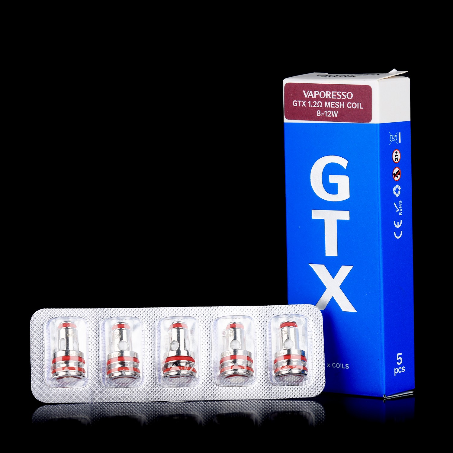 Pack of 5 coils GTX Vaporesso