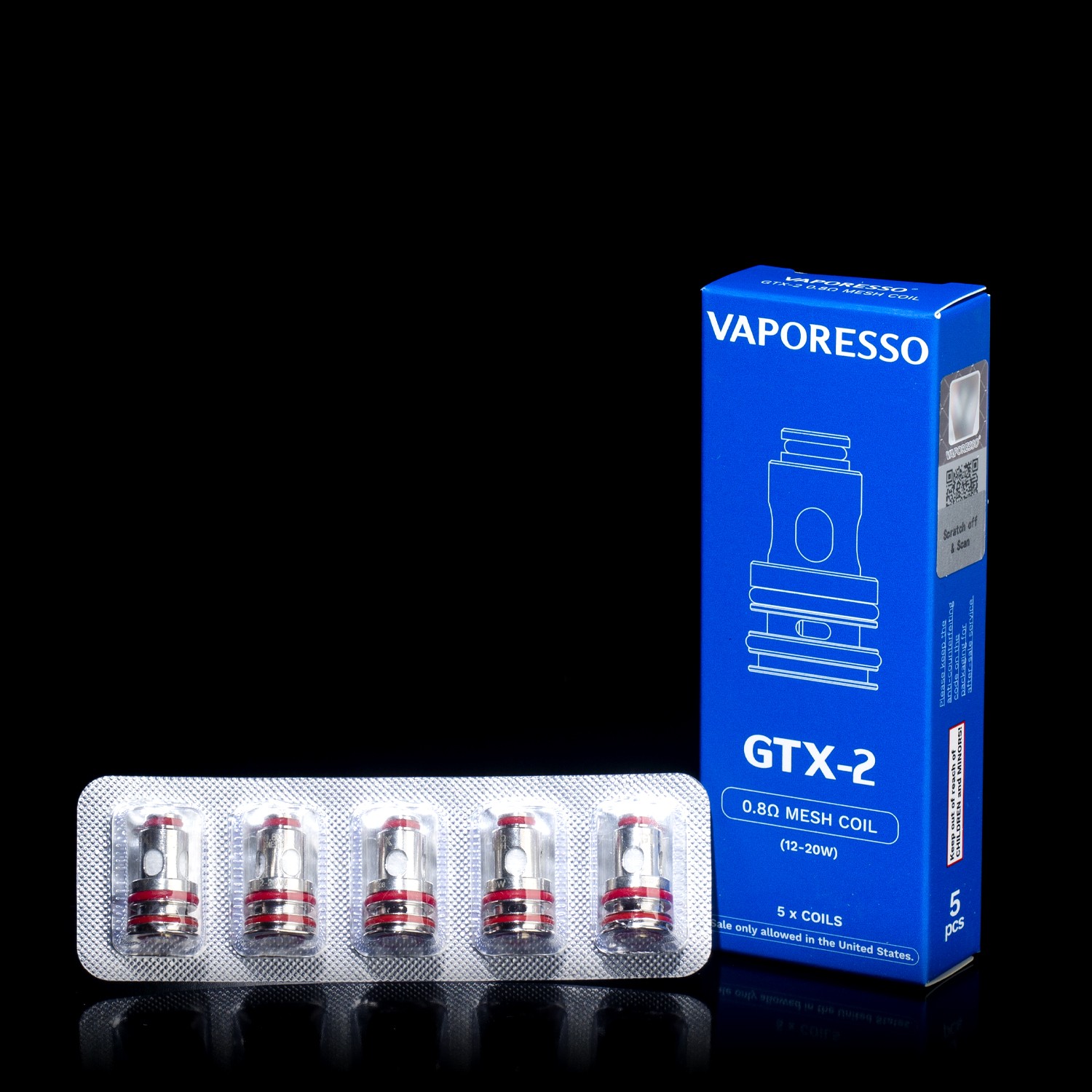 Pack de 5 résistances GTX 2 Vaporesso