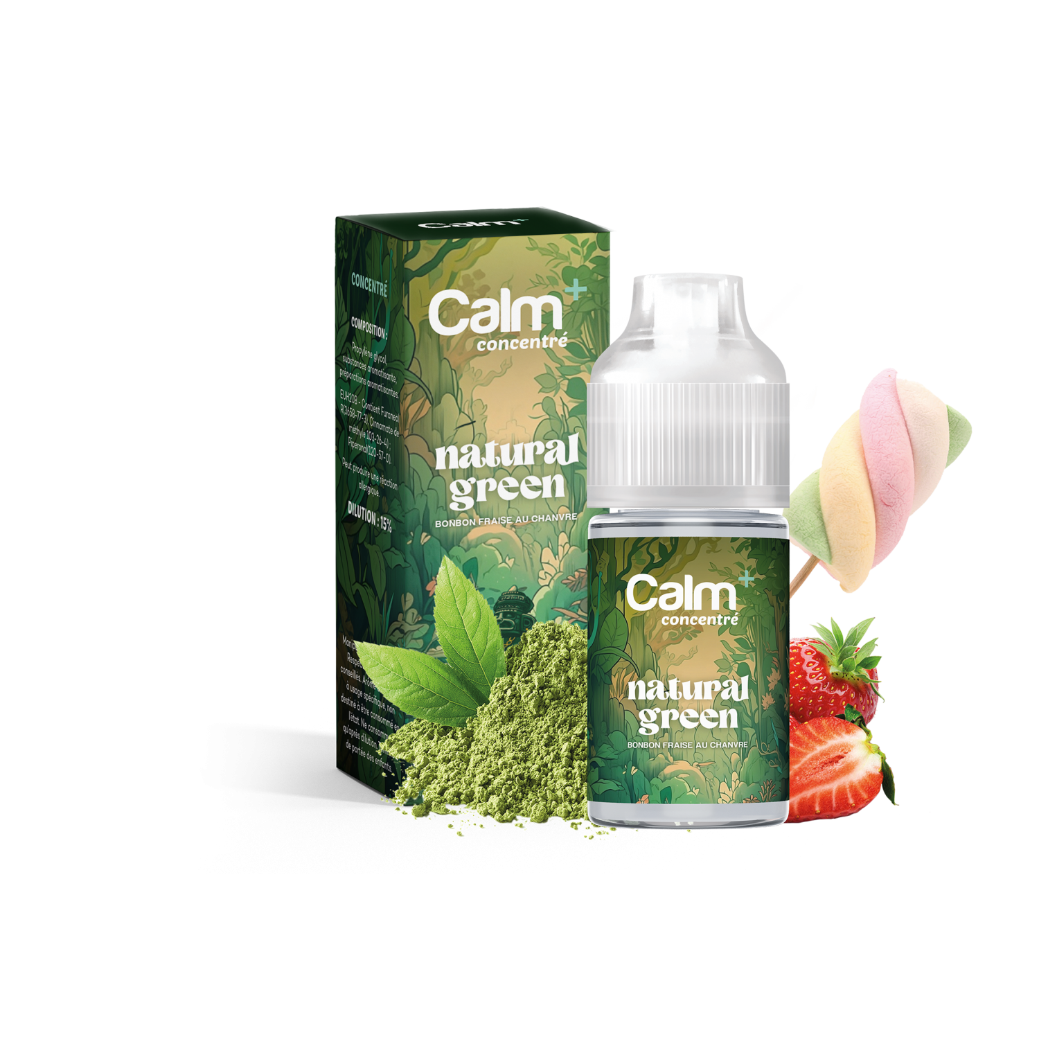 Calm+ | Natural Green  Concentrate 30ml