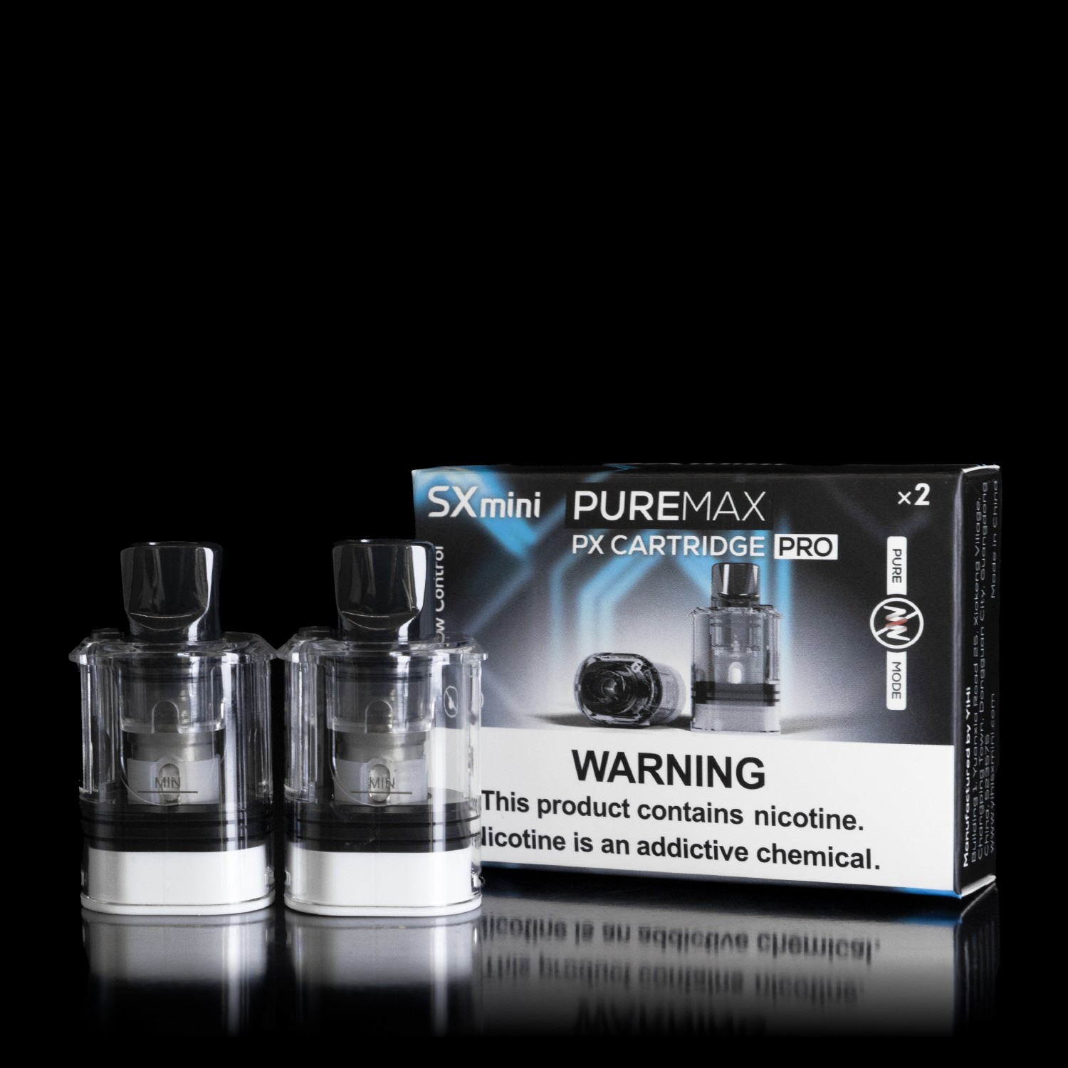 Pack of 2 replacement cartridges for Puremax Px Pro Sx Mini