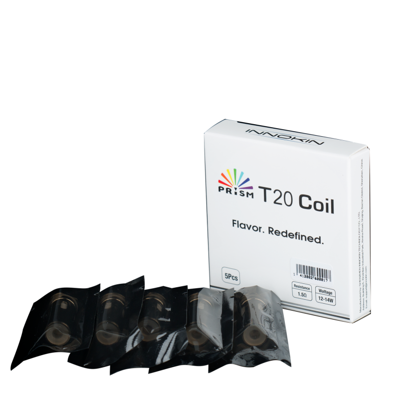 Pack de 5 résistances Prism Endura T20 Innokin